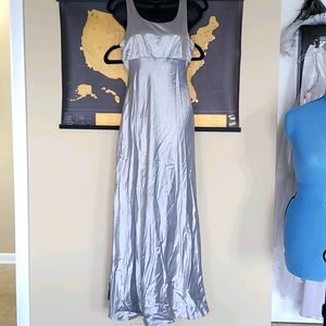Silver Prom dress or bridesmaid
